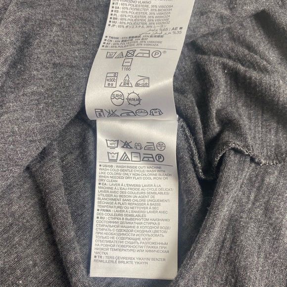 Banana Republic Gray Shimmery Blouse Size Small - Picture 7 of 8